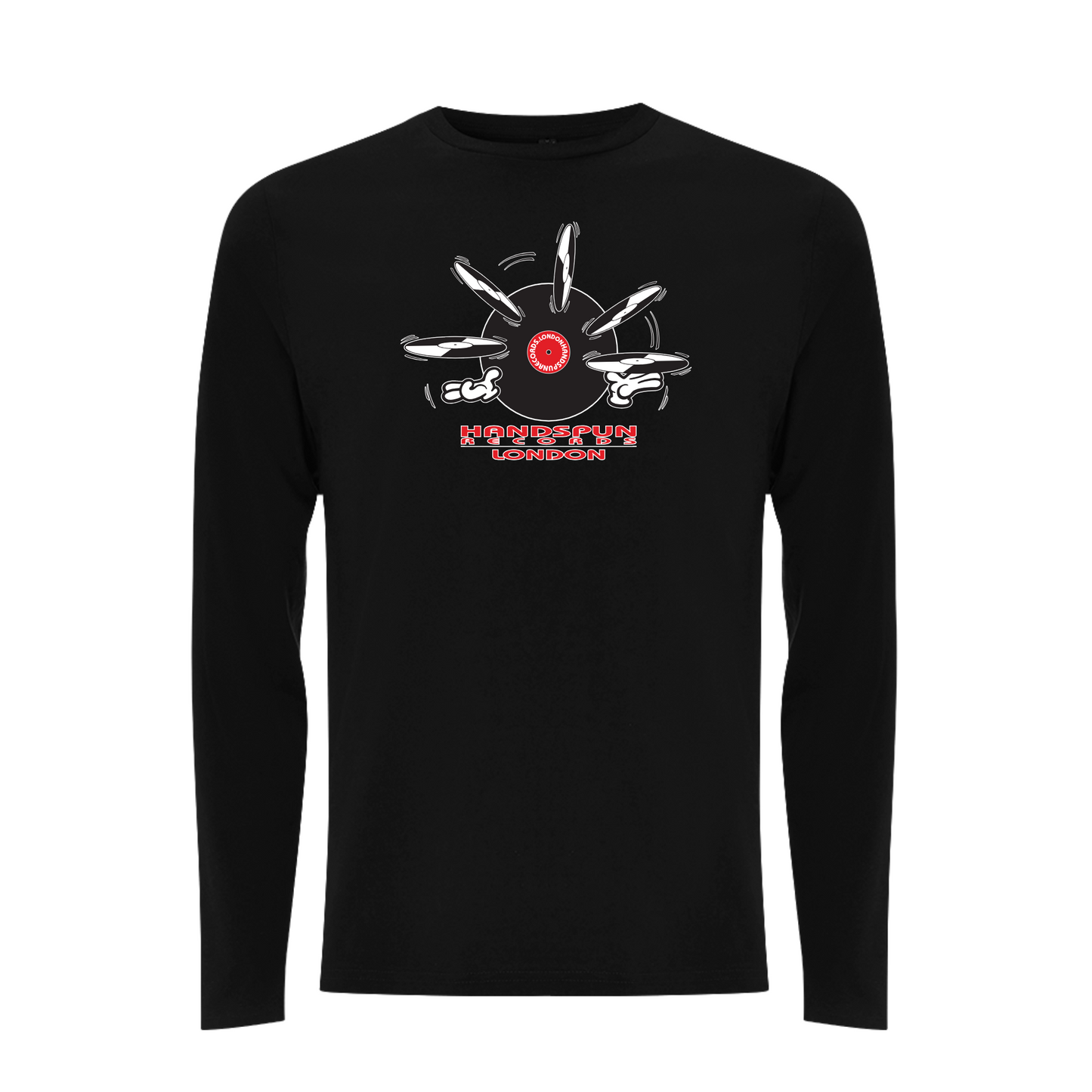 HANDSPUN RECORDS - JUGGLERY Longsleeve T-shirt