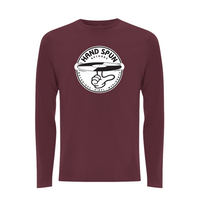 HANDSPUN RECORDS - Classic Front Print Logo Longsleeve T-shirt – Rave inspired 90s streetwear, retro fashion from Have a nice day london store 