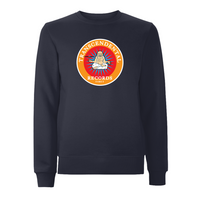 HANDSPUN RECORDS - 90's TRANSCENDENTAL Log Sweatshirt – Rave inspired 90s streetwear, retro fashion from Have a nice day london store 