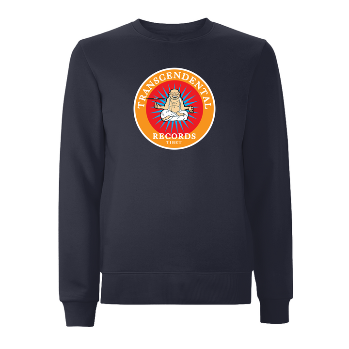 HANDSPUN RECORDS - 90's TRANSCENDENTAL Log Sweatshirt – Rave inspired 90s streetwear, retro fashion from Have a nice day london store 