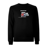 HANDSPUN RECORDS - GROOVIN Sweatshirt – Rave inspired 90s streetwear, retro fashion from Have a nice day london store 