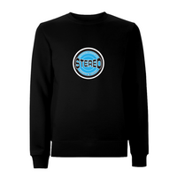 HANDSPUN RECORDS - STEREO SKY BLUE Sweatshirt – Rave inspired 90s streetwear, retro fashion from Have a nice day london store 