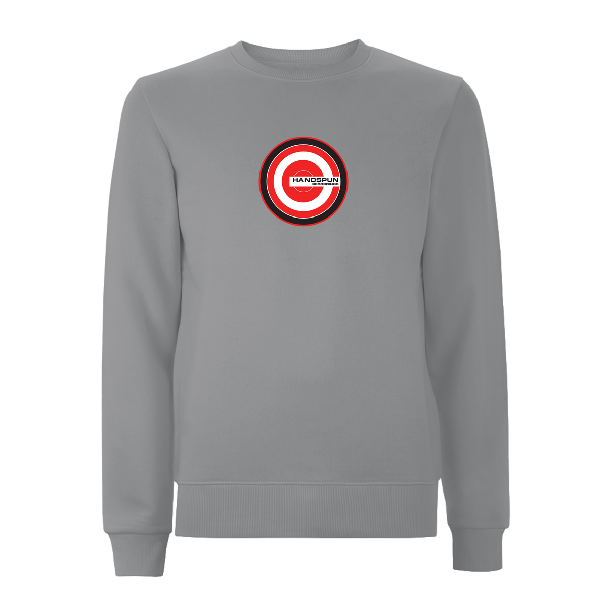 HANDSPUN RECORDS - TARGET Sweatshirt – Rave inspired 90s streetwear, retro fashion from Have a nice day london store 