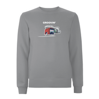 HANDSPUN RECORDS - GROOVIN Sweatshirt – Rave inspired 90s streetwear, retro fashion from Have a nice day london store 
