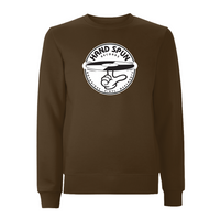 HANDSPUN RECORDS - Classic Front Print Logo Sweatshirt – Rave inspired 90s streetwear, retro fashion from Have a nice day london store 