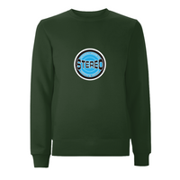 HANDSPUN RECORDS - STEREO SKY BLUE Sweatshirt – Rave inspired 90s streetwear, retro fashion from Have a nice day london store 