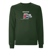 HANDSPUN RECORDS - GROOVIN Sweatshirt – Rave inspired 90s streetwear, retro fashion from Have a nice day london store 
