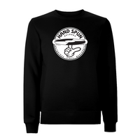 HANDSPUN RECORDS - Classic Front Print Logo Sweatshirt – Rave inspired 90s streetwear, retro fashion from Have a nice day london store 