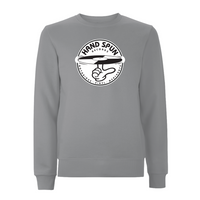 HANDSPUN RECORDS - Classic Front Print Logo Sweatshirt – Rave inspired 90s streetwear, retro fashion from Have a nice day london store 