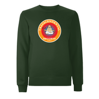 HANDSPUN RECORDS - 90's TRANSCENDENTAL Log Sweatshirt – Rave inspired 90s streetwear, retro fashion from Have a nice day london store 