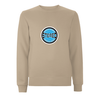 HANDSPUN RECORDS - STEREO SKY BLUE Sweatshirt – Rave inspired 90s streetwear, retro fashion from Have a nice day london store 