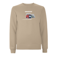 HANDSPUN RECORDS - GROOVIN Sweatshirt – Rave inspired 90s streetwear, retro fashion from Have a nice day london store 