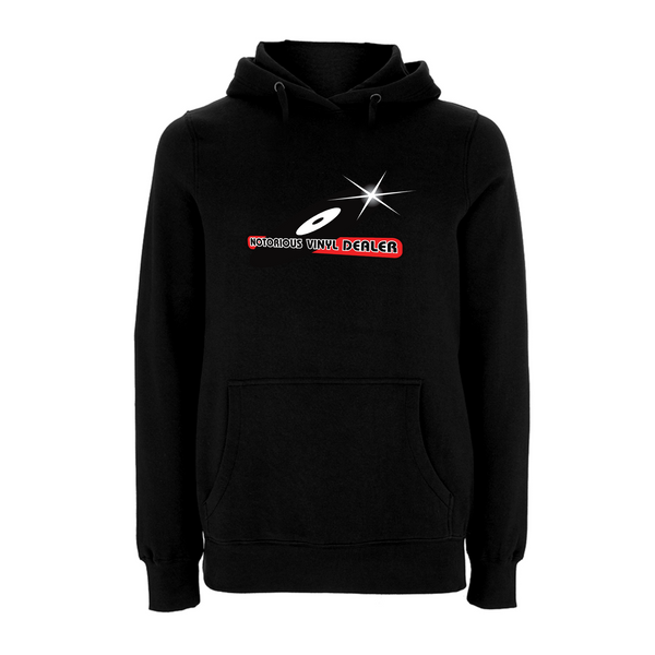 HANDSPUN RECORDS - NOTORIUS VINYL DEALER Hoodie – Rave inspired 90s streetwear, retro fashion from Have a nice day london store 
