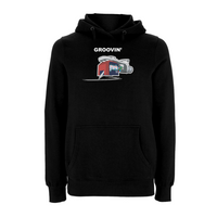 HANDSPUN RECORDS - GROOVIN Hoodie – Rave inspired 90s streetwear, retro fashion from Have a nice day london store 