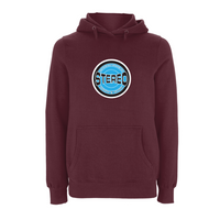 HANDSPUN RECORDS - STEREO SKY BLUE Hoodie – Rave inspired 90s streetwear, retro fashion from Have a nice day london store 