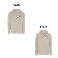 HANDSPUN  RECORDS  - 90's  CLASSIC LOGO Front and Back Print Hoodie- A Have A Nice Day Brand. – Rave inspired 90s streetwear, retro fashion from Have a nice day london store 