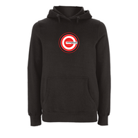 HANDSPUN RECORDS - TARGET Hoodie – Rave inspired 90s streetwear, retro fashion from Have a nice day london store 