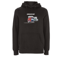 HANDSPUN RECORDS - GROOVIN Hoodie – Rave inspired 90s streetwear, retro fashion from Have a nice day london store 