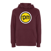 HANDSPUN RECORDS - 90's RPM Logo Hoodie – Rave inspired 90s streetwear, retro fashion from Have a nice day london store 