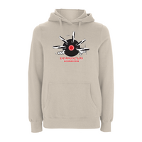 Handspun Records Jugglery Front Print Hoody – Rave inspired 90s streetwear, retro fashion from Have a nice day london store 