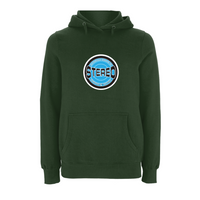 HANDSPUN RECORDS - STEREO SKY BLUE Hoodie – Rave inspired 90s streetwear, retro fashion from Have a nice day london store 