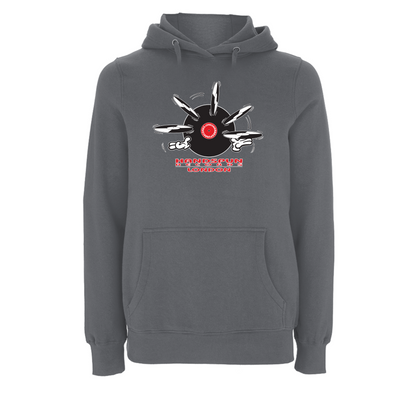 Handspun Records Jugglery Front Print Hoody