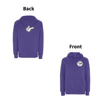 HANDSPUN  RECORDS  - 90's  CLASSIC LOGO Front and Back Print Hoodie- A Have A Nice Day Brand. – Rave inspired 90s streetwear, retro fashion from Have a nice day london store 