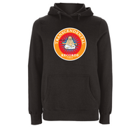 HANDSPUN RECORDS - 90's  TRANSCENDENTAL Logo Hoodie – Rave inspired 90s streetwear, retro fashion from Have a nice day london store 