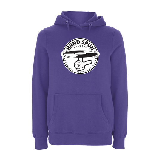 HANDSPUN RECORDS - Classic Front Print Logo Hoodie