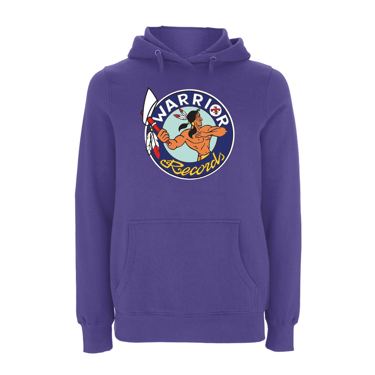HANDSPUN RECORDS - WARRIOR Hoodie – Rave inspired 90s streetwear, retro fashion from Have a nice day london store 
