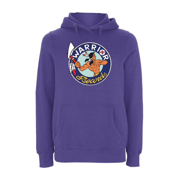 HANDSPUN RECORDS - WARRIOR Hoodie – Rave inspired 90s streetwear, retro fashion from Have a nice day london store 