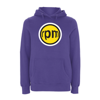 HANDSPUN RECORDS - 90's RPM Logo Hoodie – Rave inspired 90s streetwear, retro fashion from Have a nice day london store 