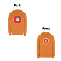 HANDSPUN RECORDS - 90's  TRANSCENDENTAL Logo Front and Back Print Hoodie – Rave inspired 90s streetwear, retro fashion from Have a nice day london store 