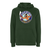 HANDSPUN RECORDS - WARRIOR Hoodie – Rave inspired 90s streetwear, retro fashion from Have a nice day london store 