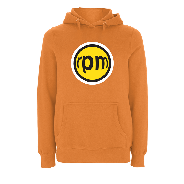 HANDSPUN RECORDS - 90's RPM Logo Hoodie – Rave inspired 90s streetwear, retro fashion from Have a nice day london store 