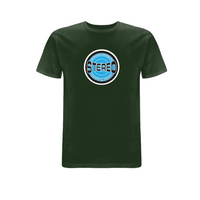 HANDSPUN RECORDS - STEREO SKY BLUE T-shirt – Rave inspired 90s streetwear, retro fashion from Have a nice day london store 