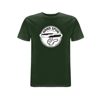 HANDSPUN RECORDS - Classic Front Print Logo T-shirt – Rave inspired 90s streetwear, retro fashion from Have a nice day london store 