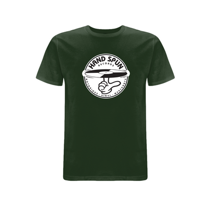 HANDSPUN RECORDS - Classic Front Print Logo T-shirt