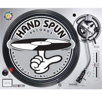 Handspun Records Slip Mat – Rave inspired 90s streetwear, retro fashion from Have a nice day london store 