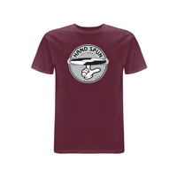 HANDSPUN RECORDS - Classic Front Print GREY Logo T-shirt – Rave inspired 90s streetwear, retro fashion from Have a nice day london store 