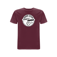 HANDSPUN RECORDS - Classic Front Print Logo T-shirt – Rave inspired 90s streetwear, retro fashion from Have a nice day london store 