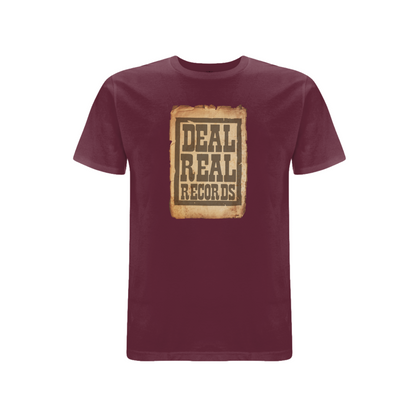 HANDSPUN RECORDS -Deal Real Front Print T-Shirt