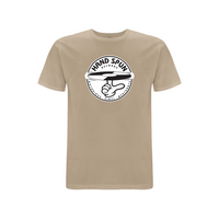 HANDSPUN RECORDS - Classic Front Print Logo T-shirt – Rave inspired 90s streetwear, retro fashion from Have a nice day london store 