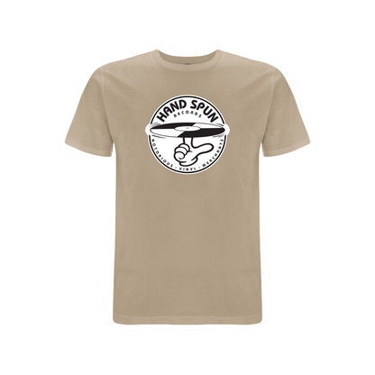 HANDSPUN RECORDS - Classic Front Print Logo T-shirt