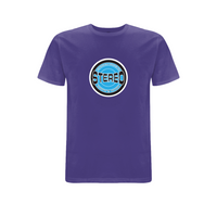 HANDSPUN RECORDS - STEREO SKY BLUE T-shirt – Rave inspired 90s streetwear, retro fashion from Have a nice day london store 