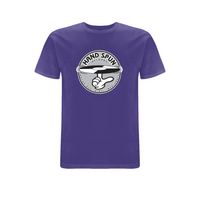 HANDSPUN RECORDS - Classic Front Print GREY Logo T-shirt – Rave inspired 90s streetwear, retro fashion from Have a nice day london store 