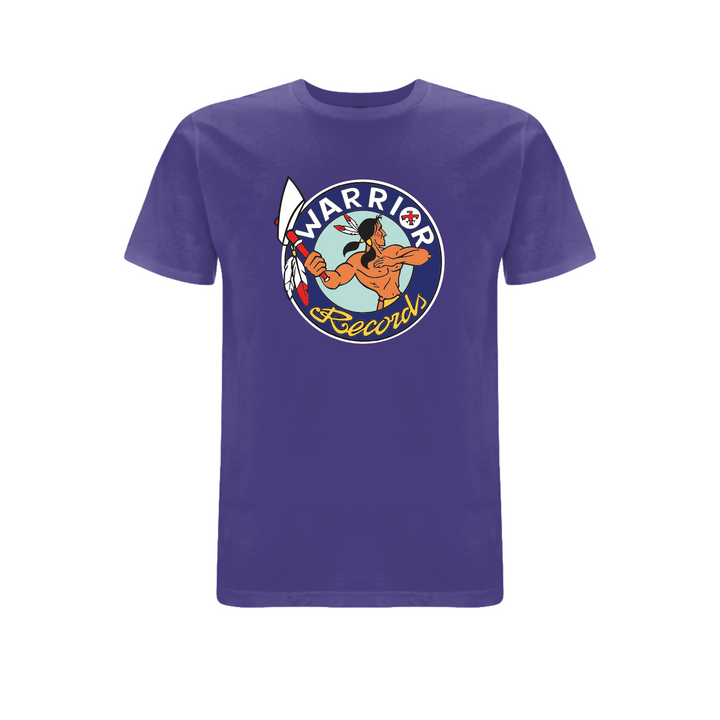 HANDSPUN RECORDS - WARRIOR T-shirt – Rave inspired 90s streetwear, retro fashion from Have a nice day london store 