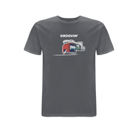 HANDSPUN RECORDS - GROOVIN T-shirt – Rave inspired 90s streetwear, retro fashion from Have a nice day london store 
