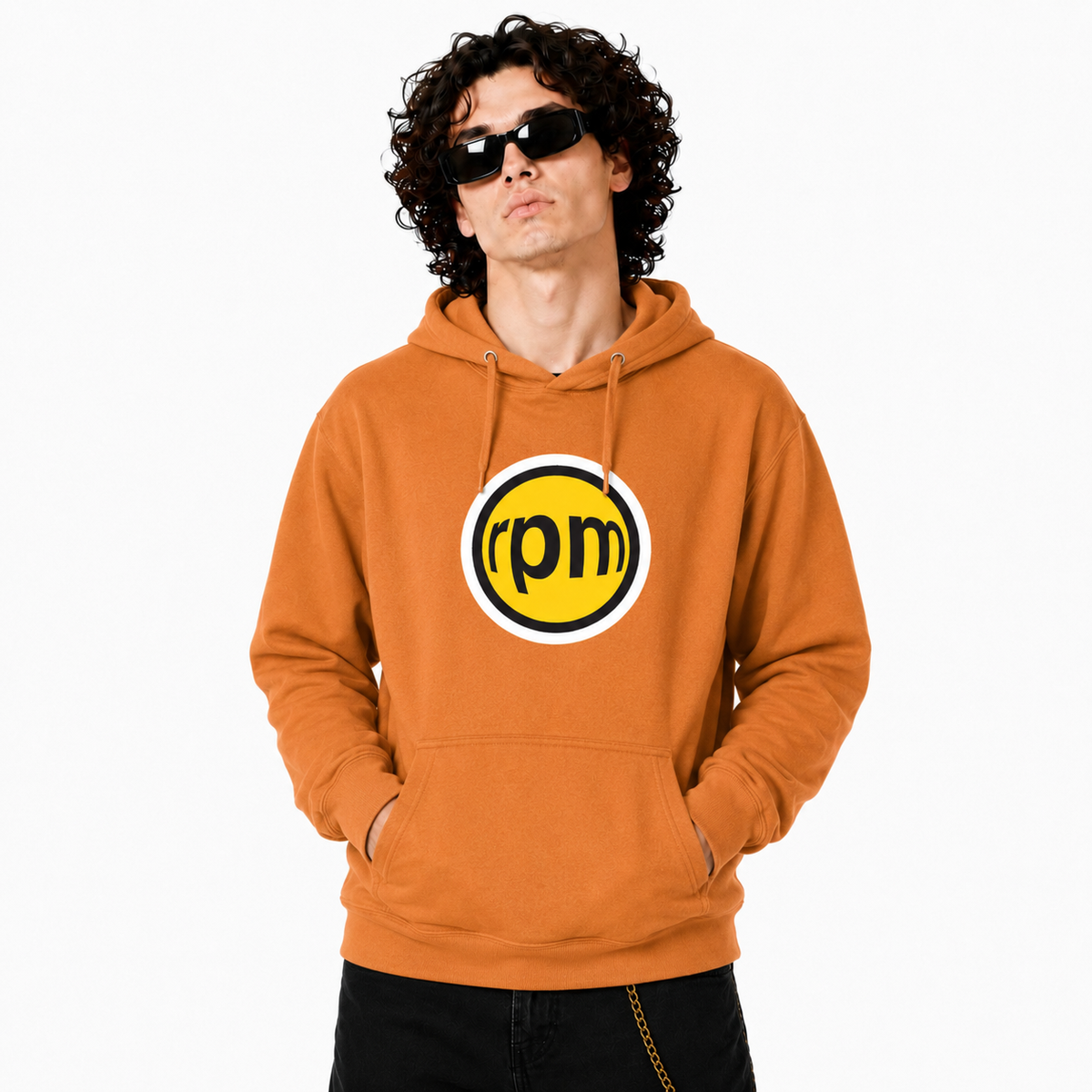 HANDSPUN RECORDS - 90's RPM Logo Hoodie