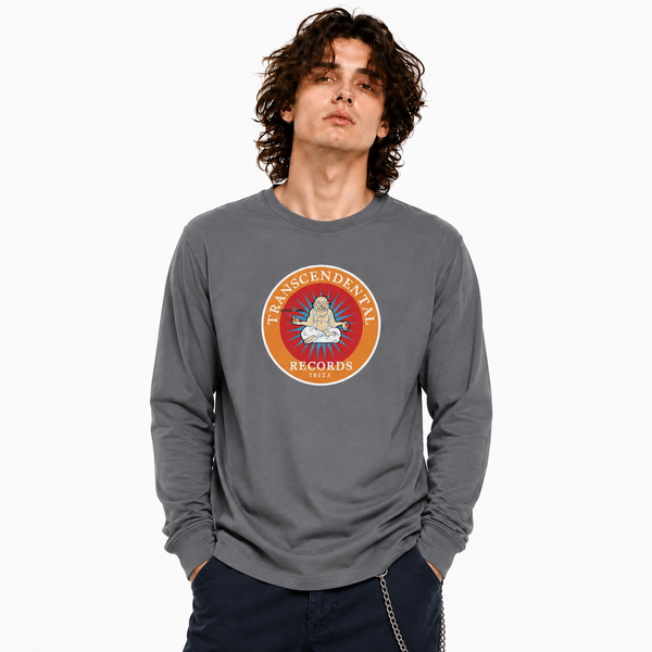HANDSPUN RECORDS - TRANSCENDENTAL Front and Back Print Longsleeve T-shirt